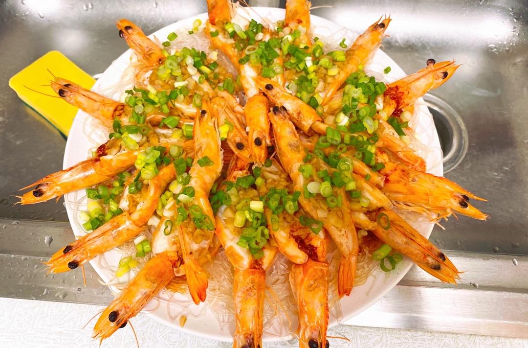 蒜蓉粉丝蒸虾