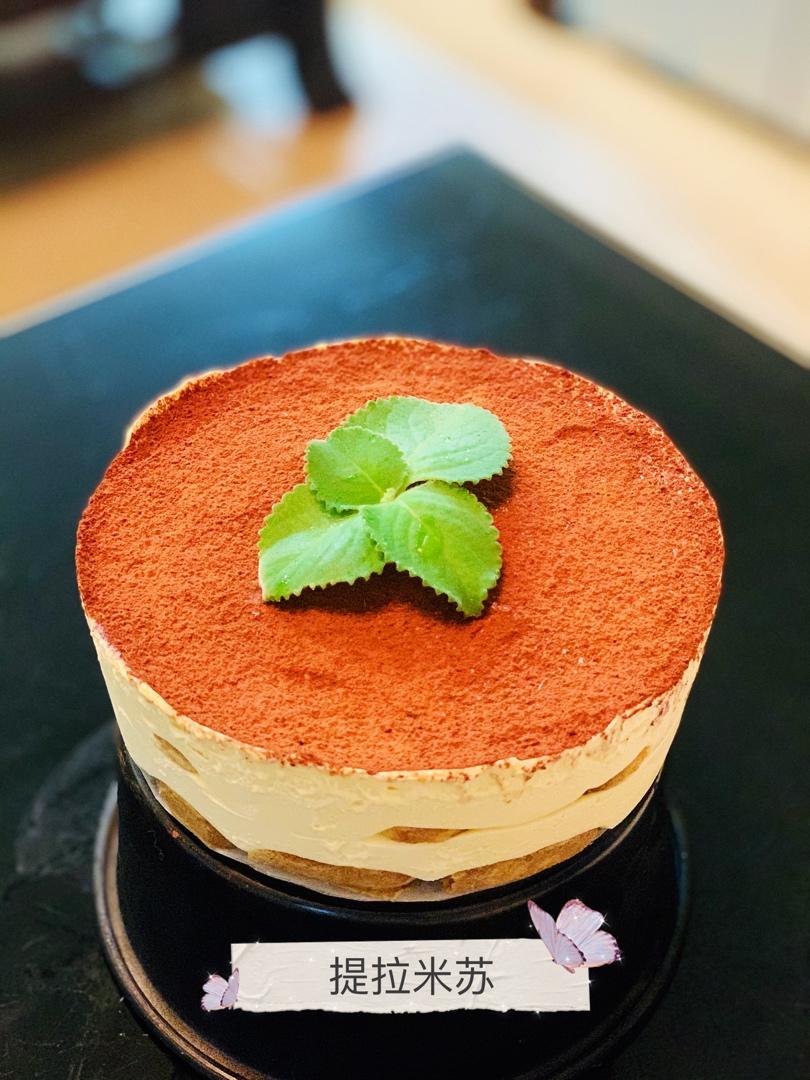 提拉米苏（熟蛋,无吉利丁）+自制马斯卡彭