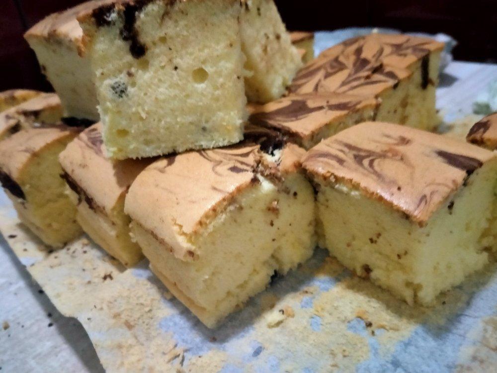 超细腻绵软❗️古早蛋糕