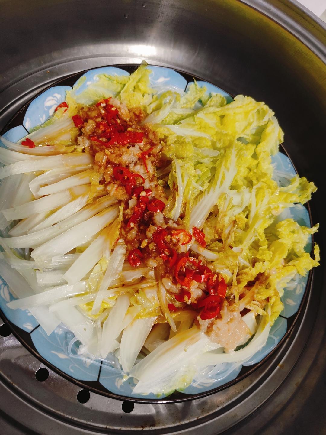 蒜蓉粉丝娃娃菜