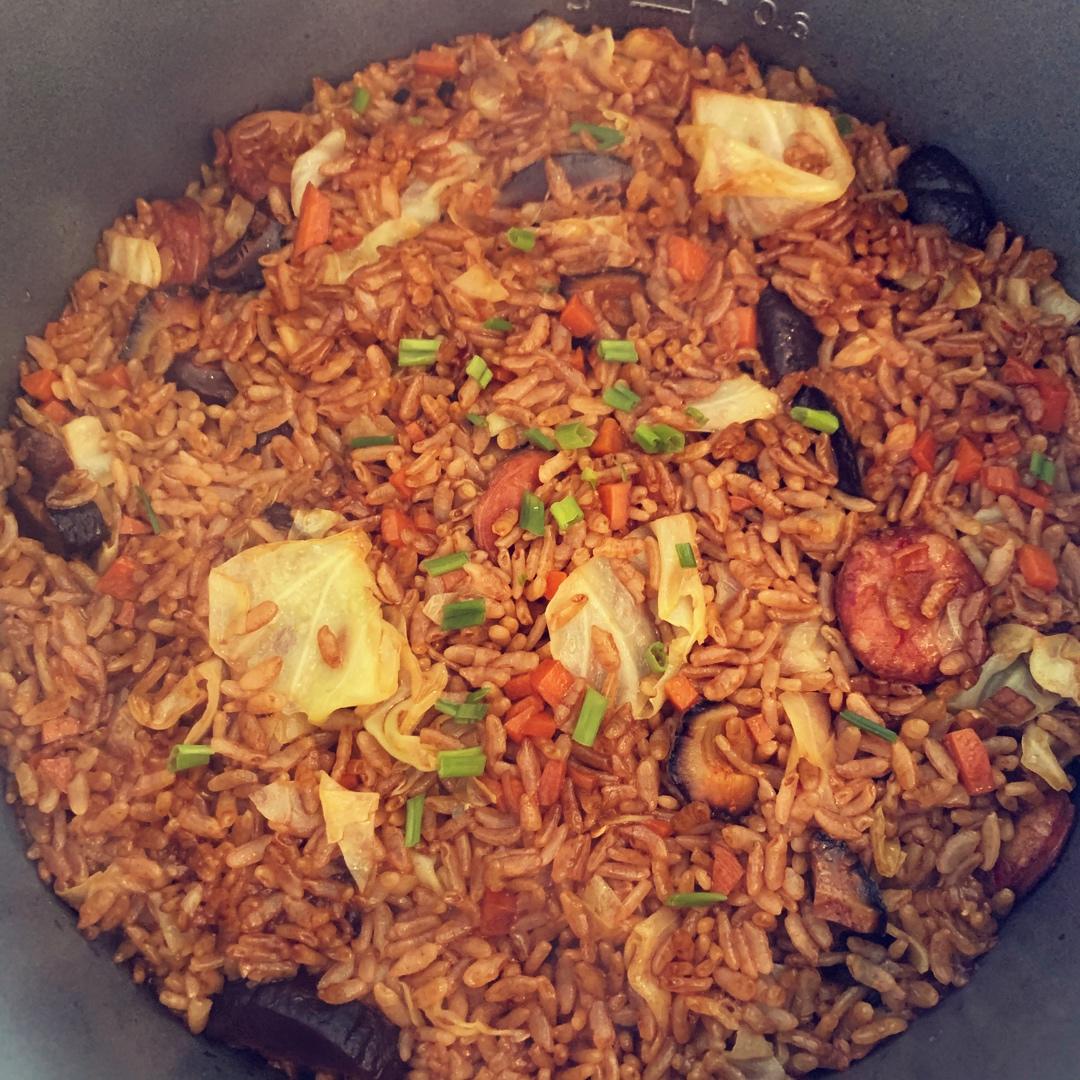 懒人煲仔饭（电饭锅）
