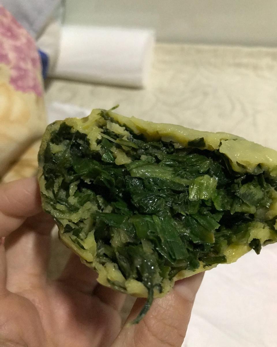 不用和面不用包的菜饽饽