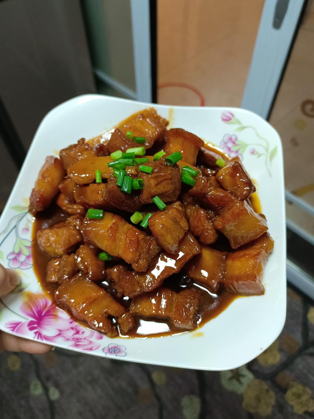 我家的红烧肉无油无香料不焯水不炒糖