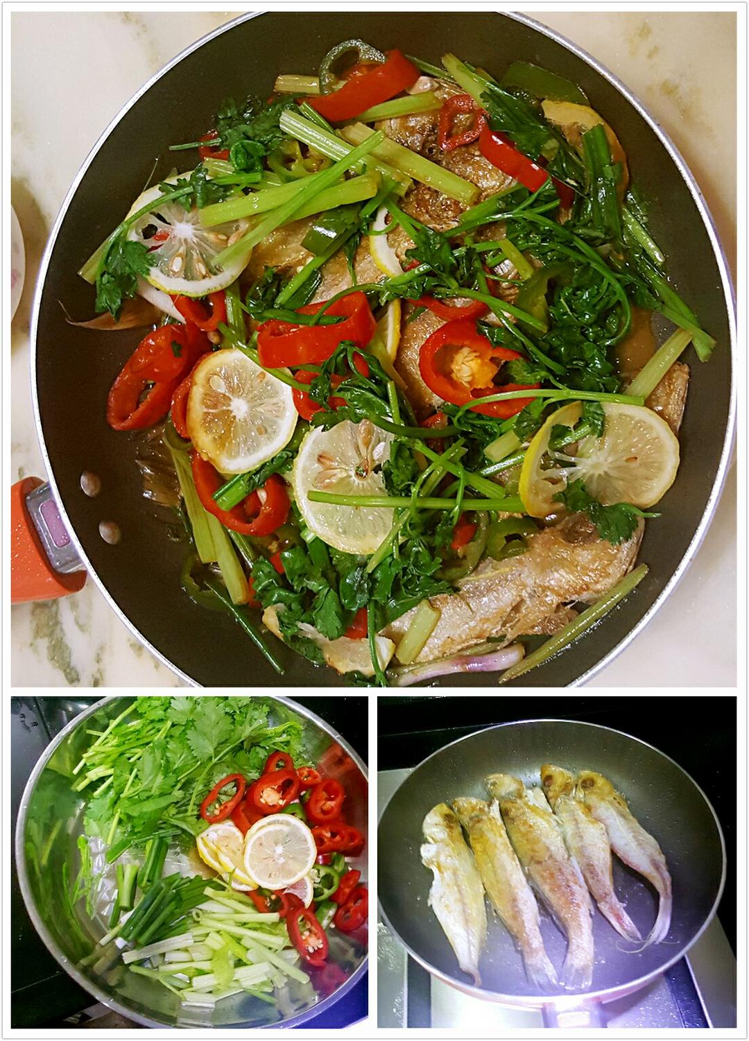 maggie魔铃的作品  () 2017年06月14日        美味柠檬咸水鱼