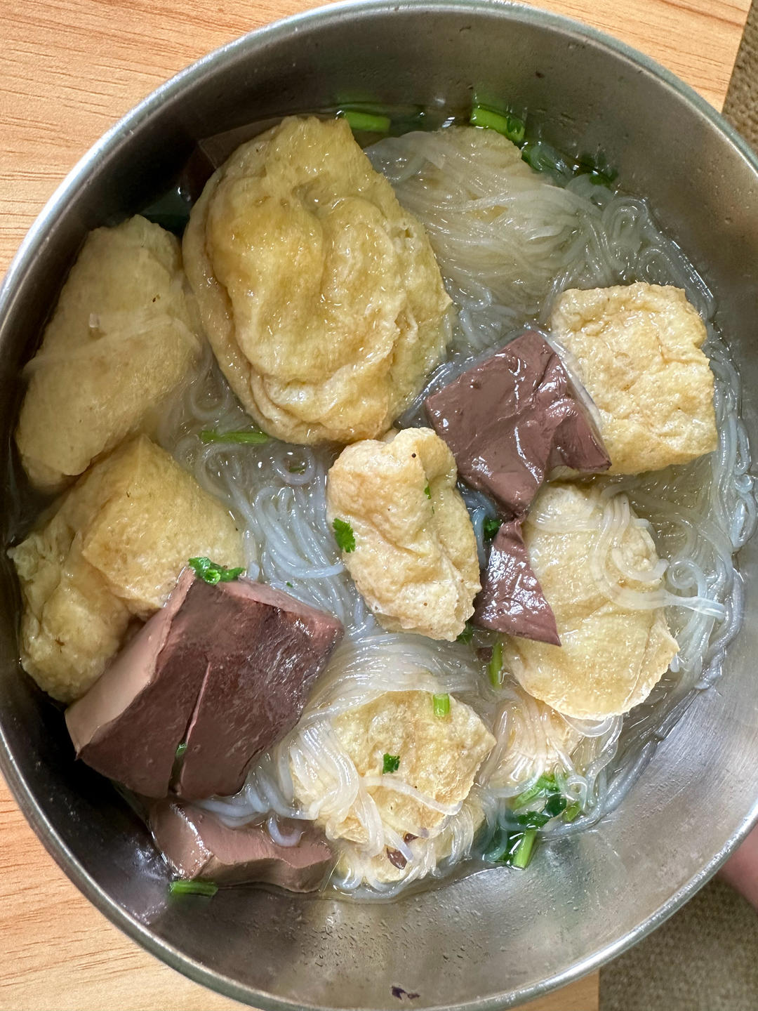 家常鸭血粉丝汤