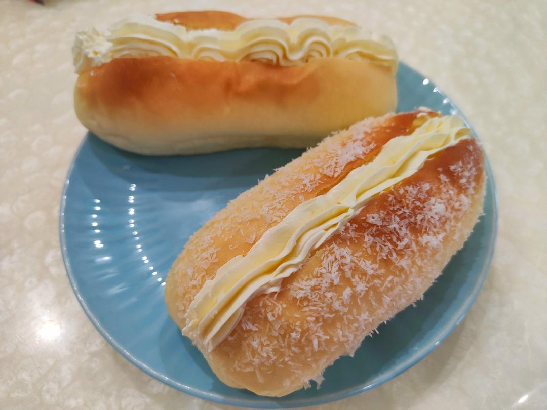 老式咸奶油面包｜儿时记忆中奶油面包的味道