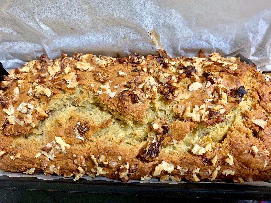 星巴克香蕉核桃蛋糕（starbucks banana walnut bread）