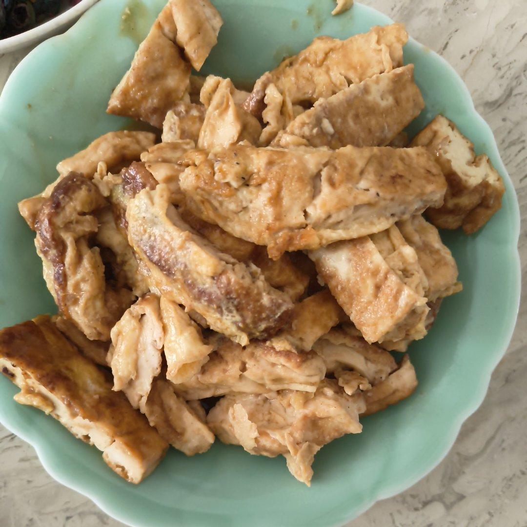 焖煎豆腐