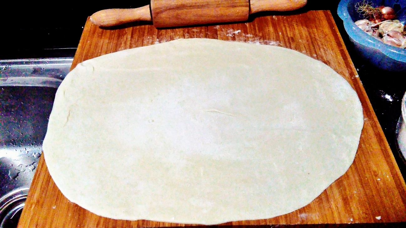 橄榄菜饼的做法 步骤2