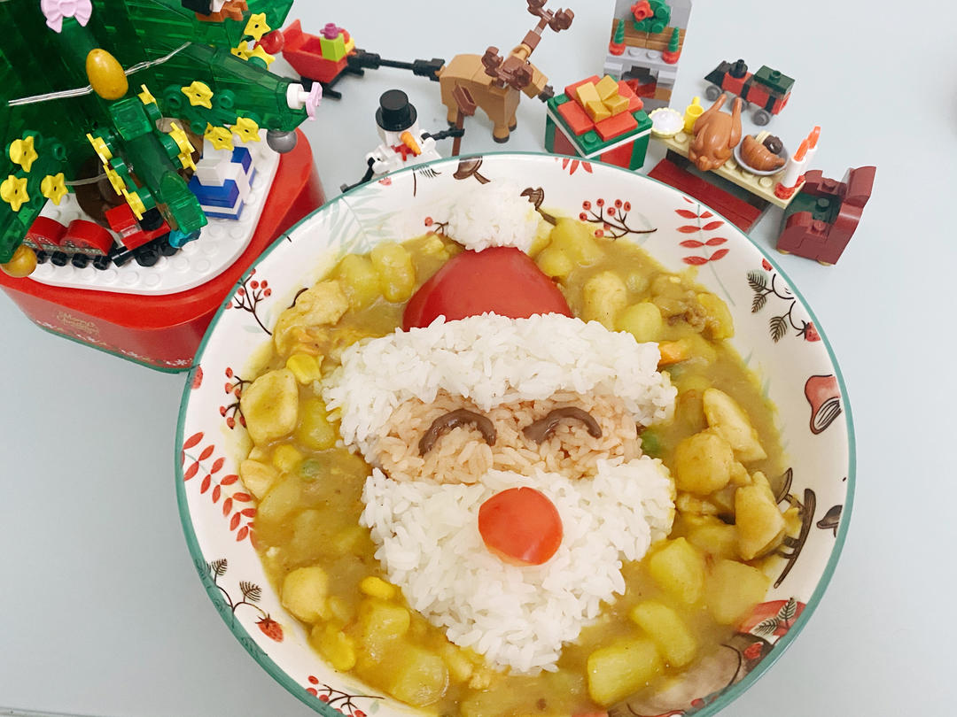 自制超可爱的圣诞大餐