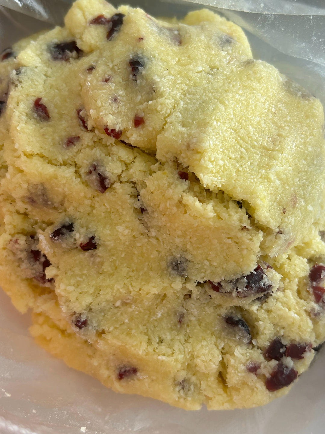 超火🔥的椰蓉蔓越莓万能馅料（月饼馅，包子馅……）三步搞定😁