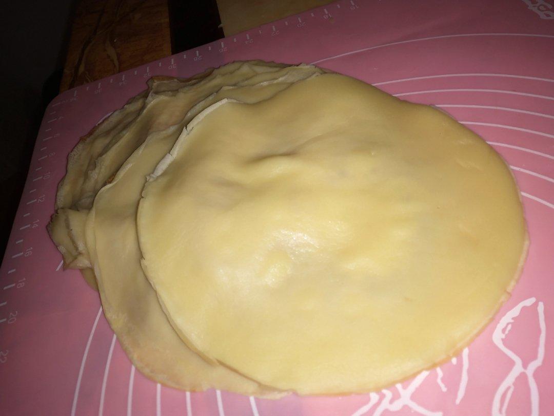 芒果千层蛋糕，100%成功告别煎皮无能