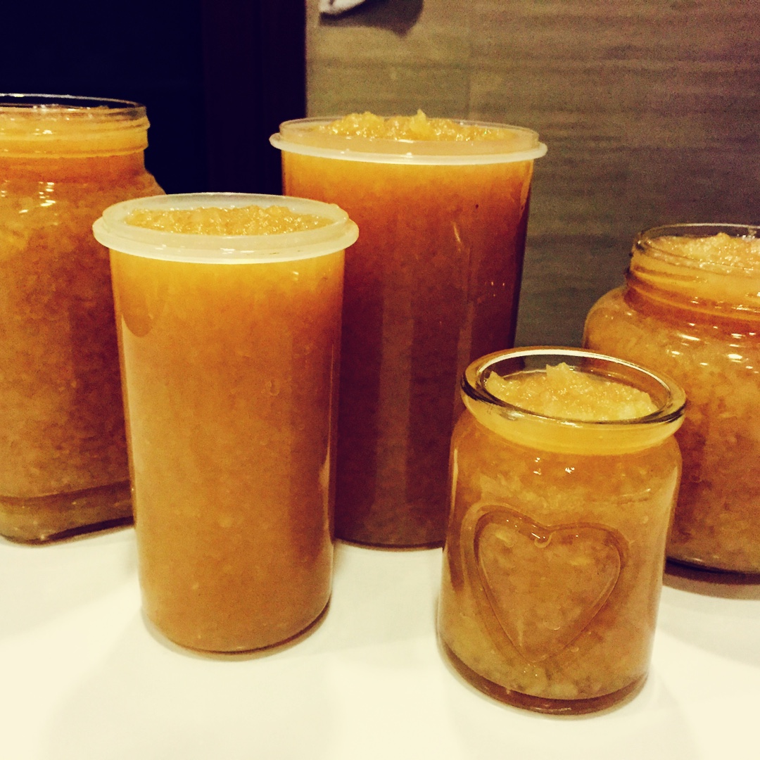 妮妮遇见麦圈儿做的梨子酱