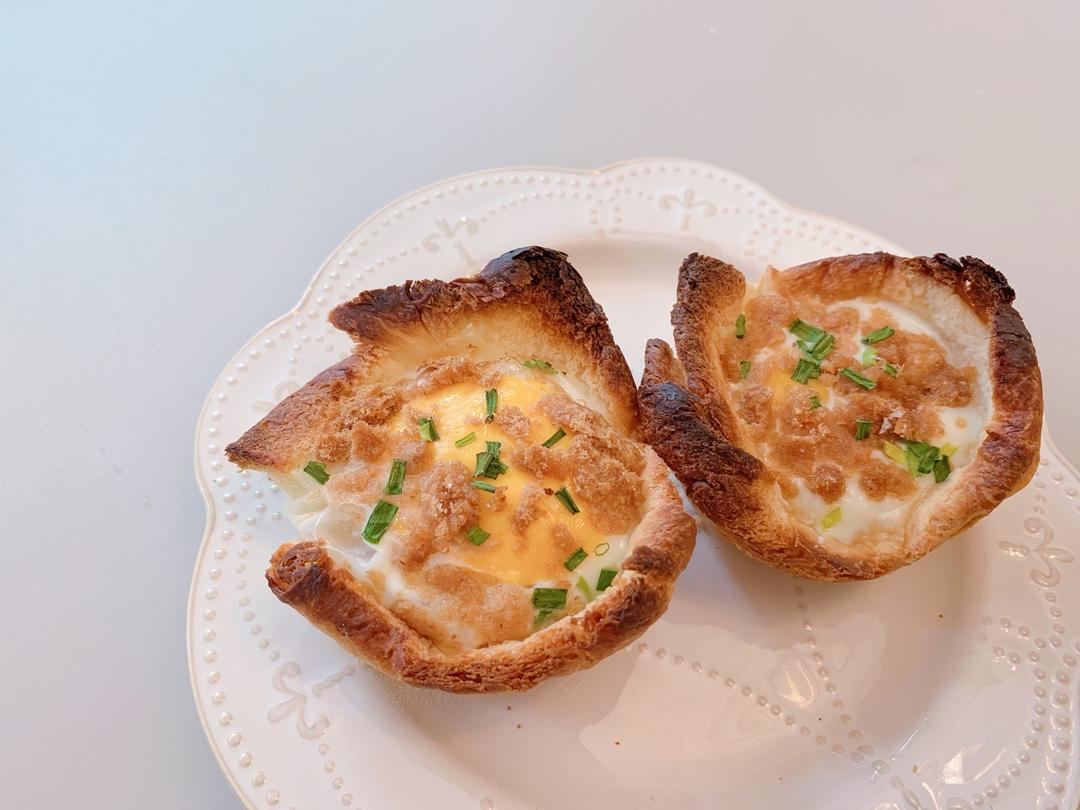 培根鸡蛋吐司杯