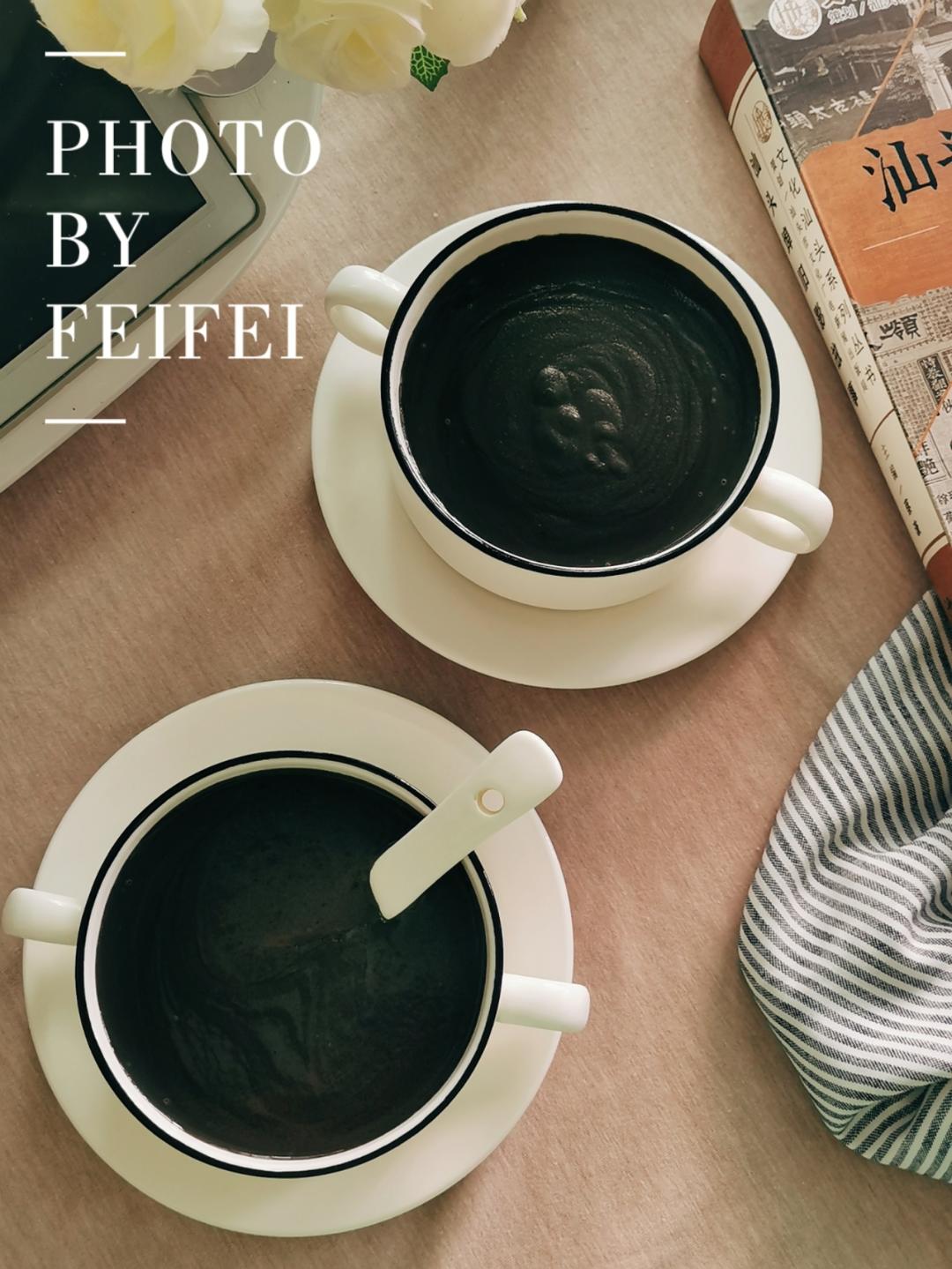 黑芝麻糊的做法