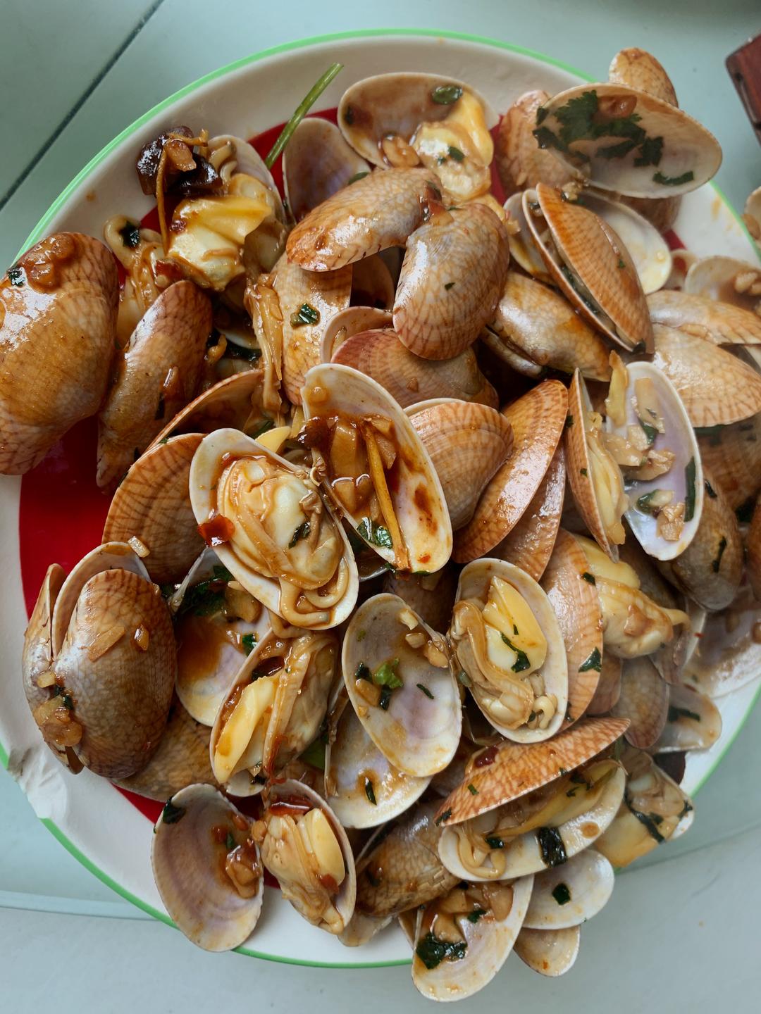 【下饭的香炒花甲的做法步骤图,怎么做好吃】爱做饭的花花p_下厨房