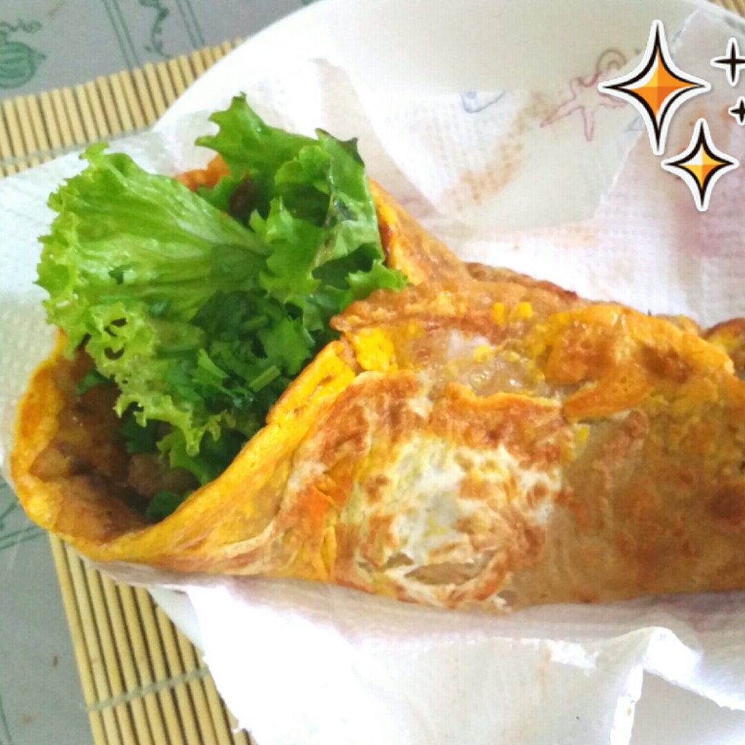 爱心煎饼