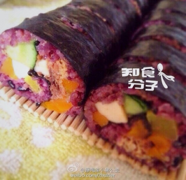 紫米粗粮寿司