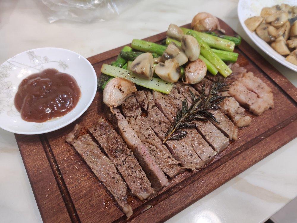 盐香香煎牛排