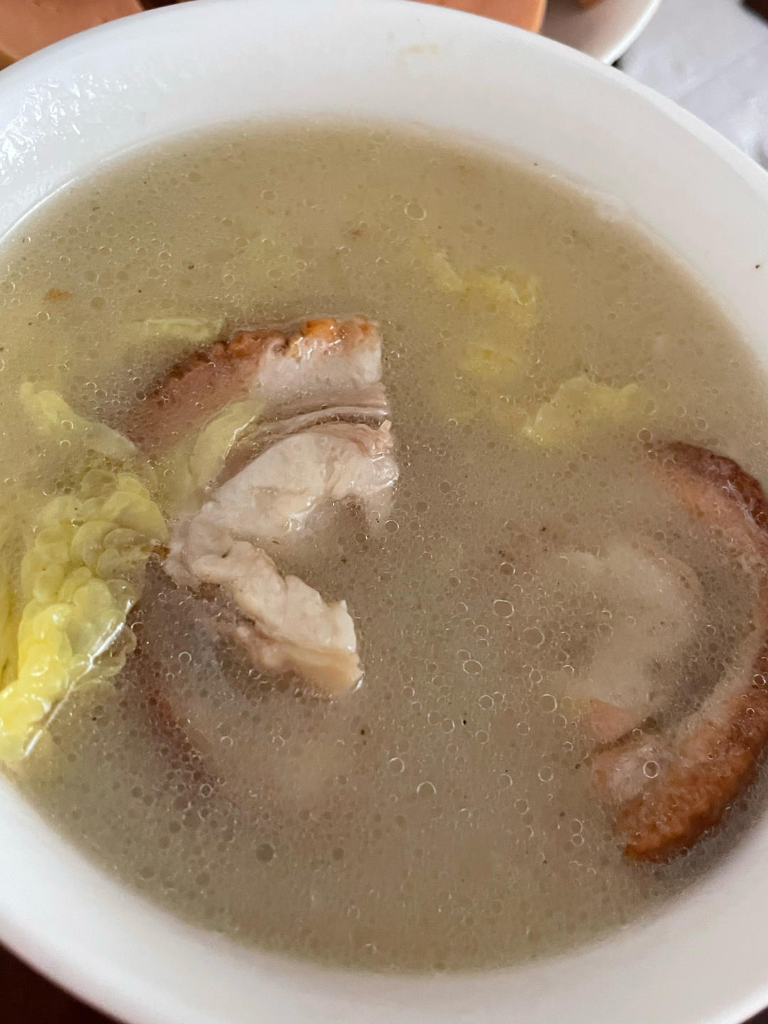 片完烤鸭 鸭架的好去处 鸭架豆腐汤