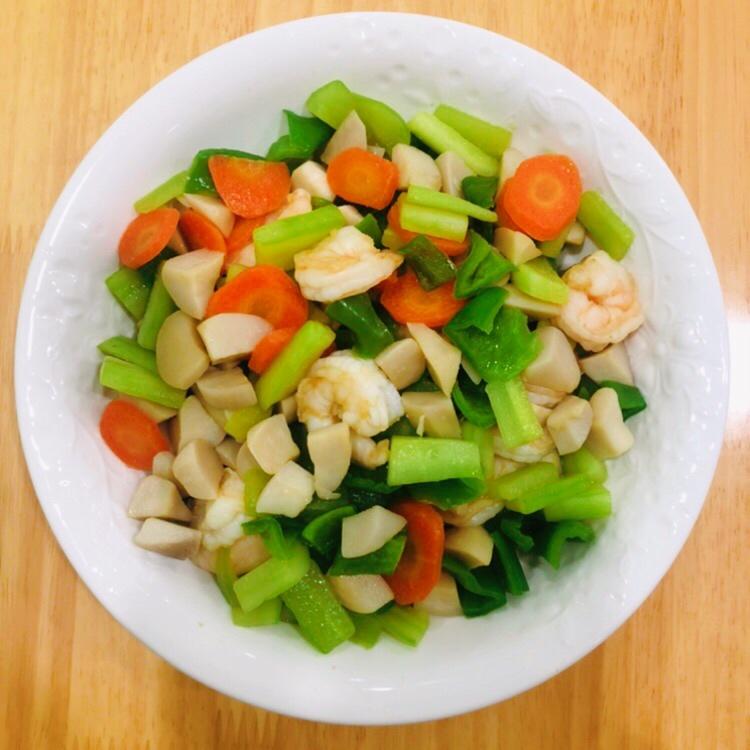 什锦虾仁