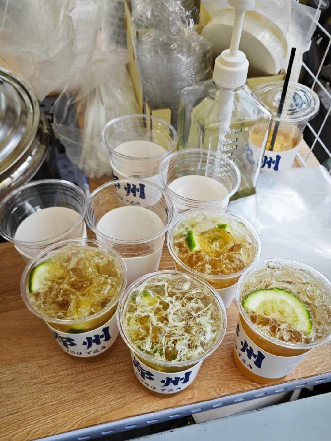 手打柠檬茶摆摊配方