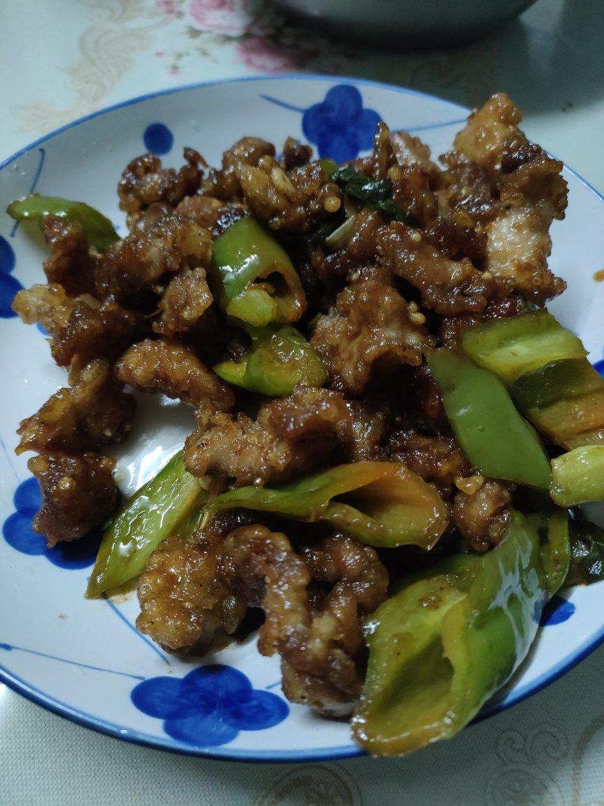 溜肉段-咸香好吃色美！