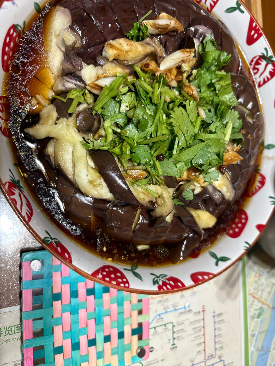 蒸茄子