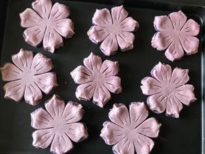 春天里～浪漫紫薯桃花酥的做法 步骤26