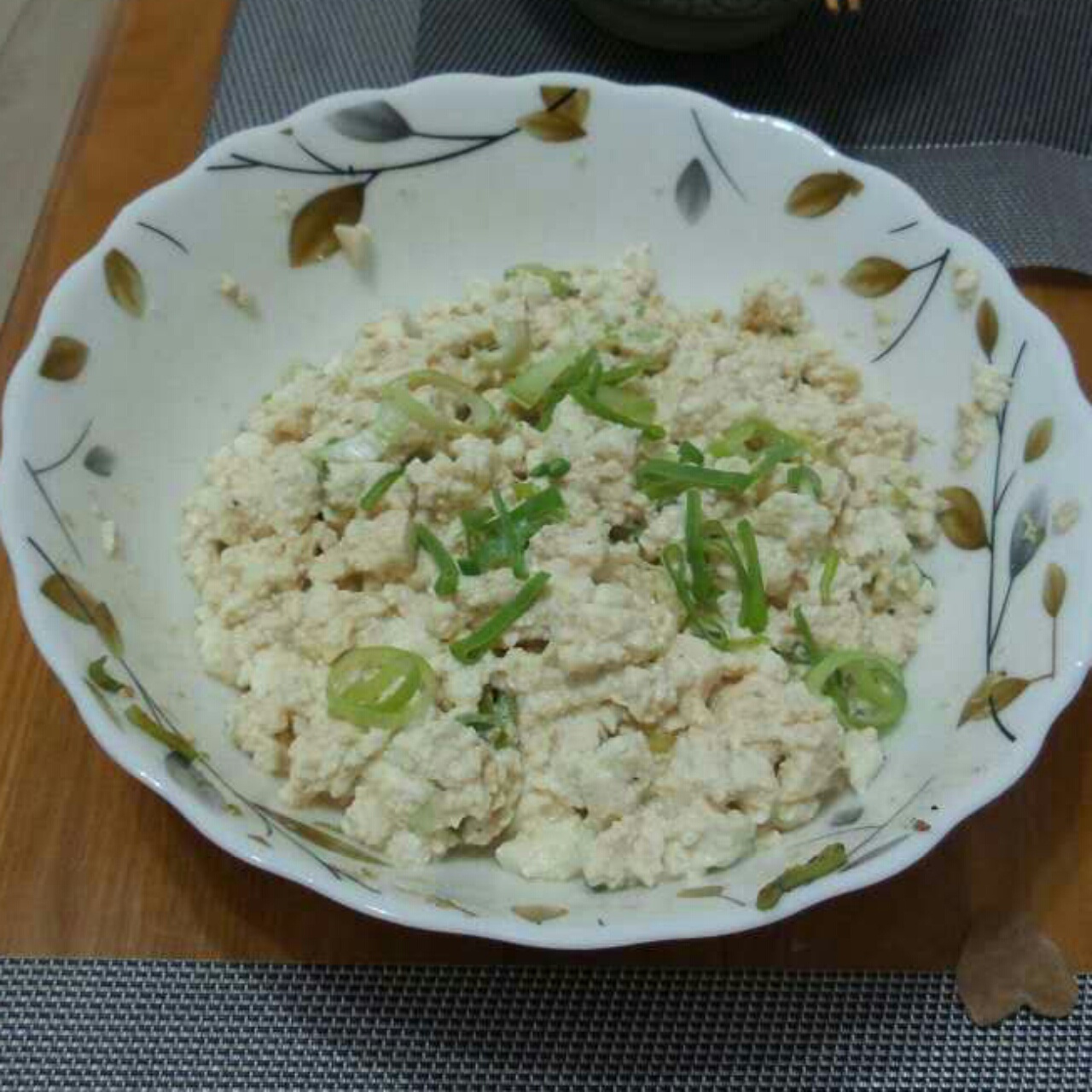 小葱拌豆腐