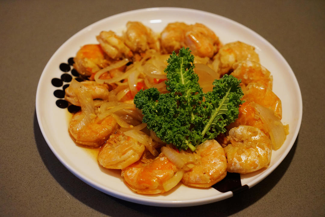 吮指蒜蓉啤酒罗氏虾