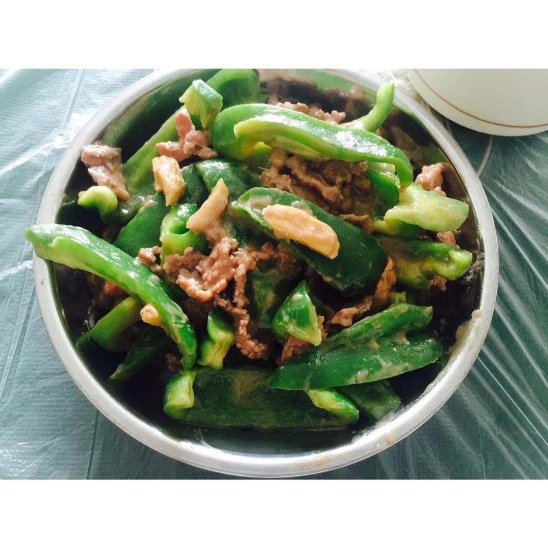 青椒炒牛肉