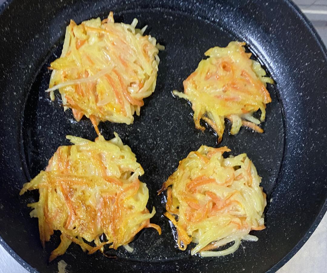土豆萝卜饼🌵的做法 步骤5