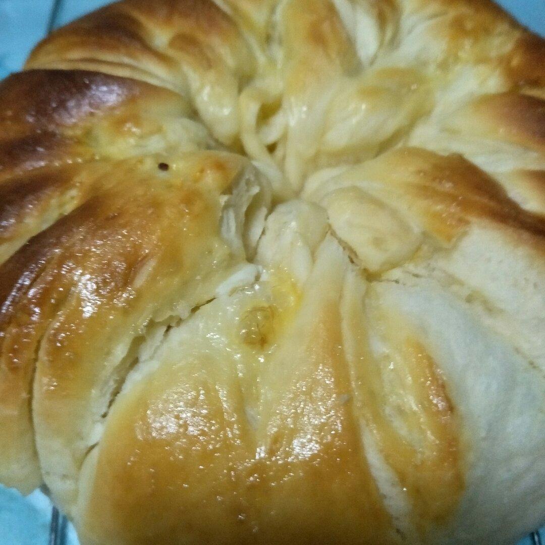 手撕千层花朵面包