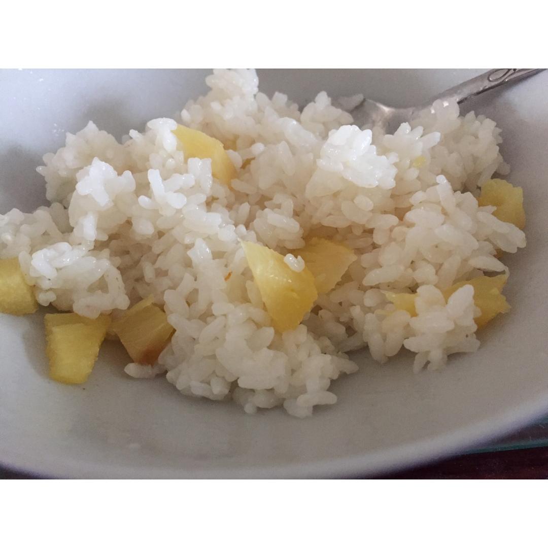 简易菠萝饭（电饭煲版）