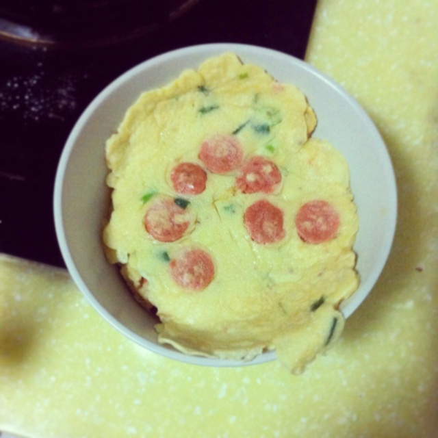 葱花鸡蛋饼