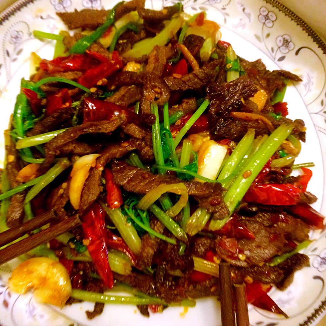 干煸牛肉丝