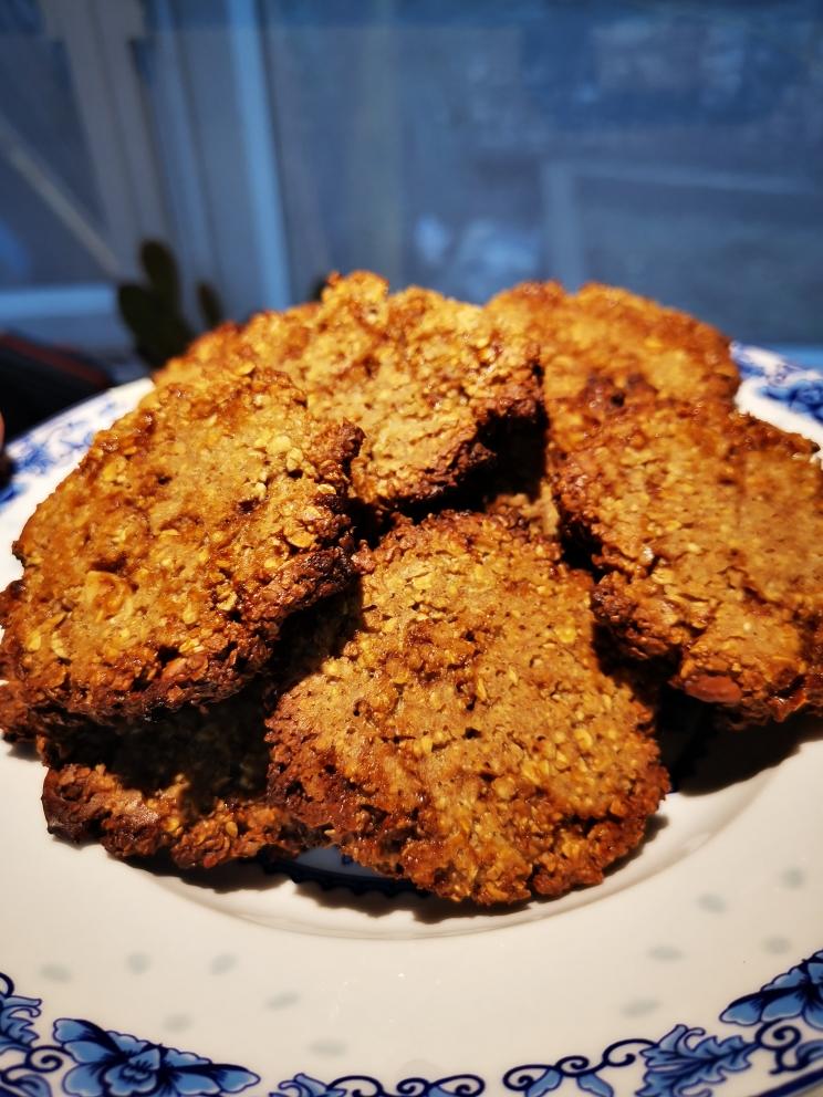 红糖杏仁燕麦饼干