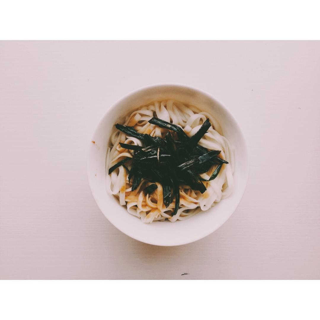 黄磊版葱油拌面