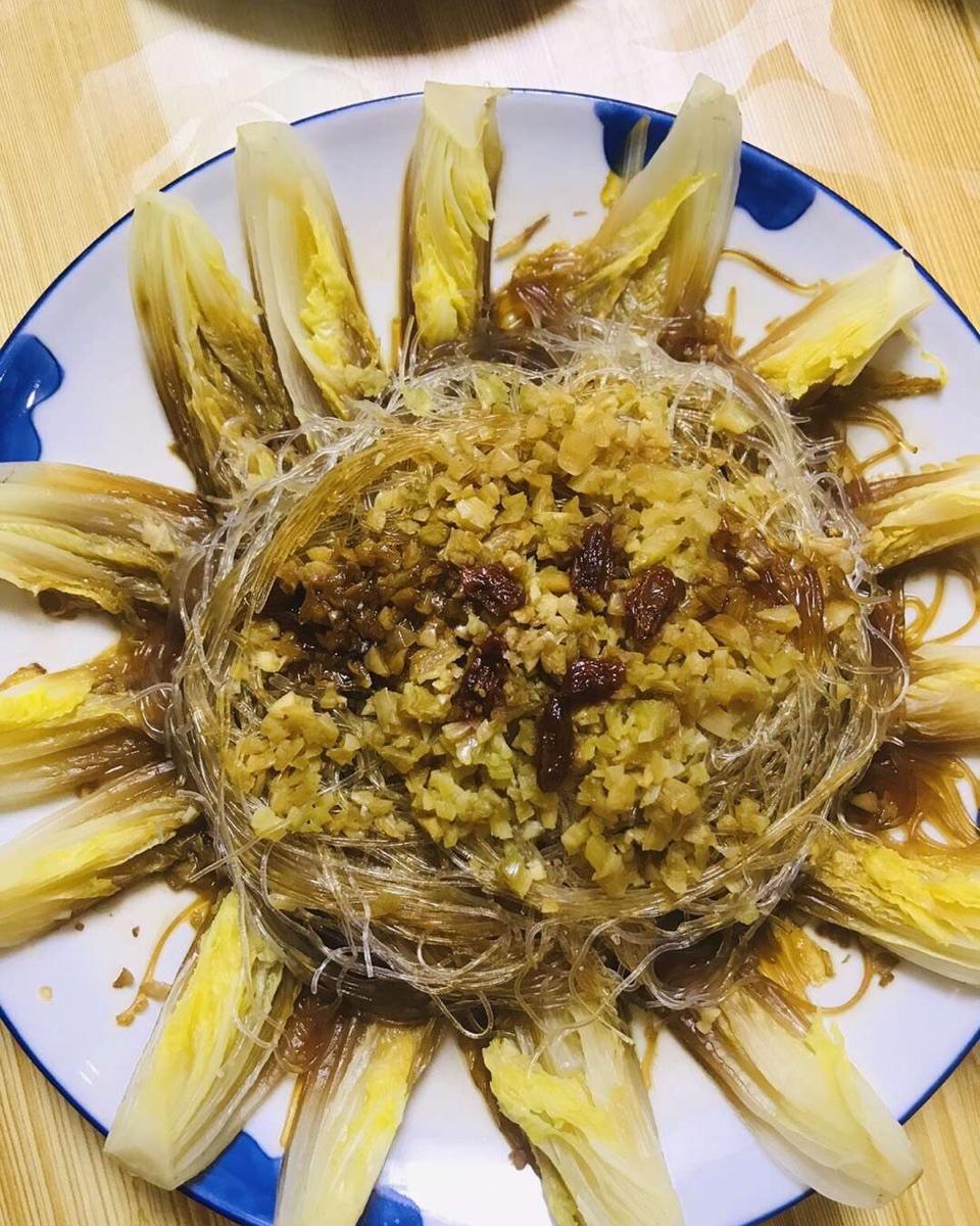 蒜蓉粉丝娃娃菜