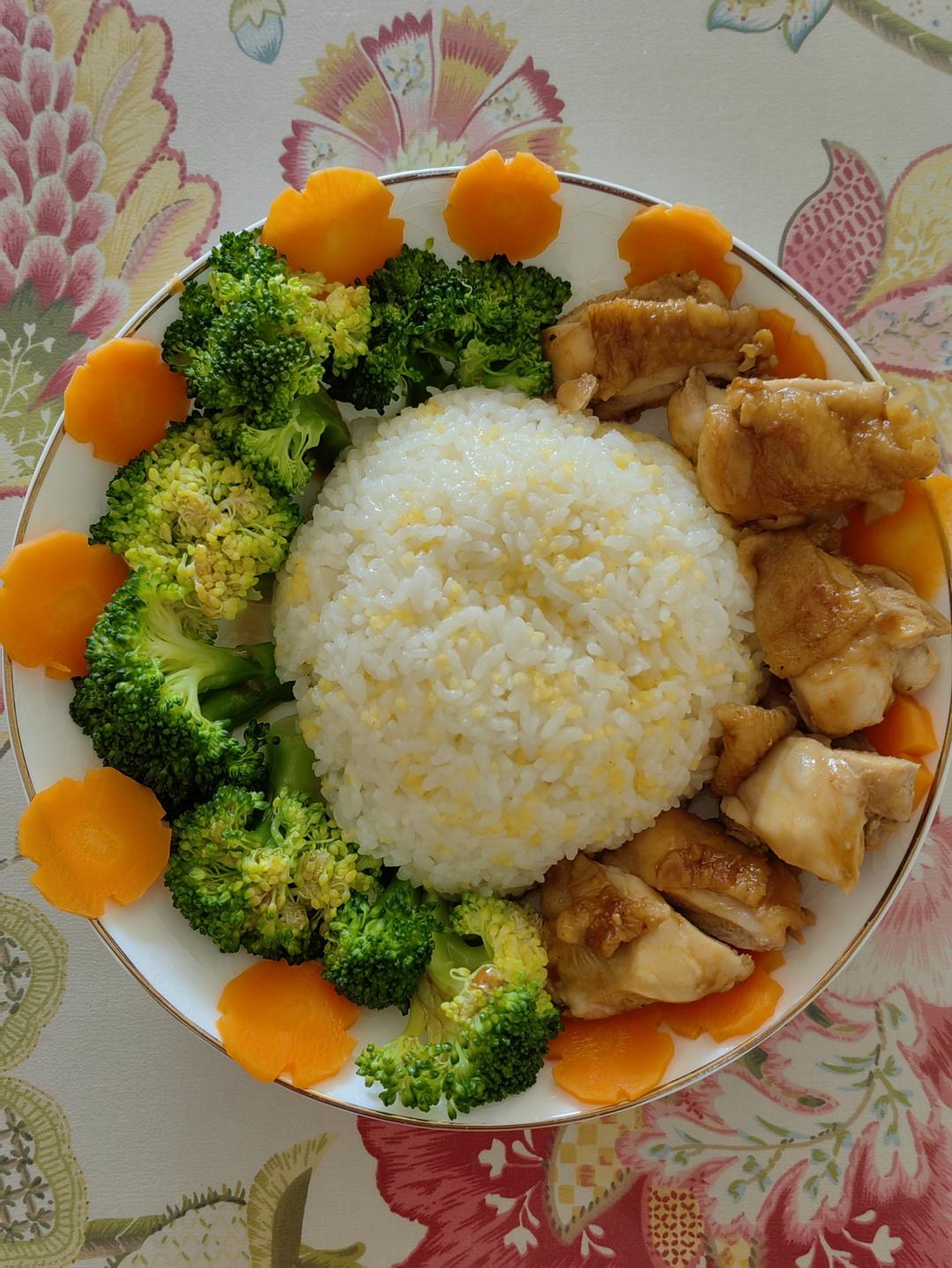 照烧鸡腿饭