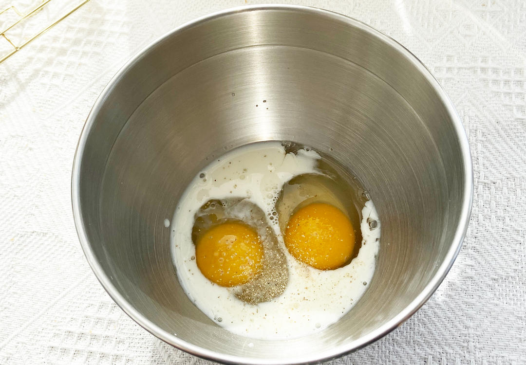 纯奶手撕吐司的做法 步骤1