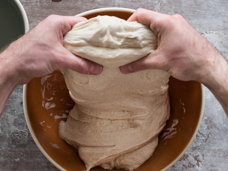 纯奶手撕吐司的做法 步骤1