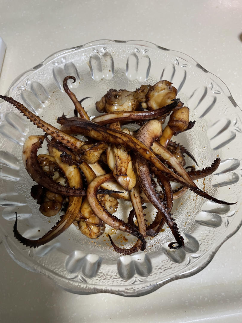 最简单的烤鱿鱼（烤箱版）