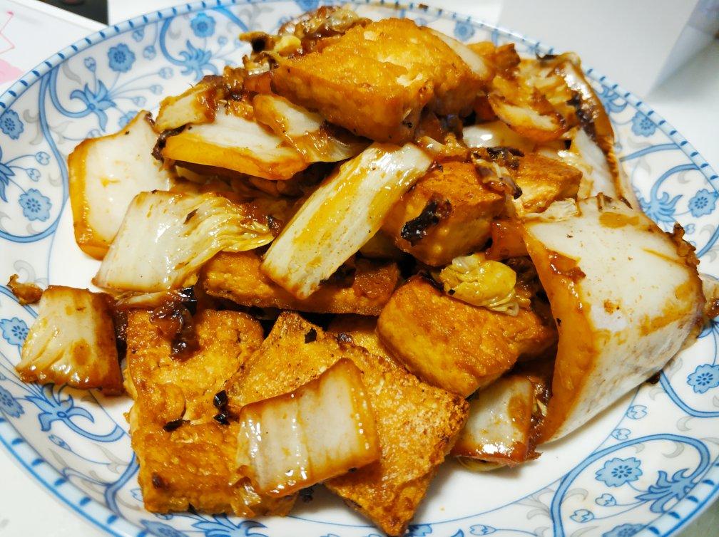 辣炒白菜豆腐