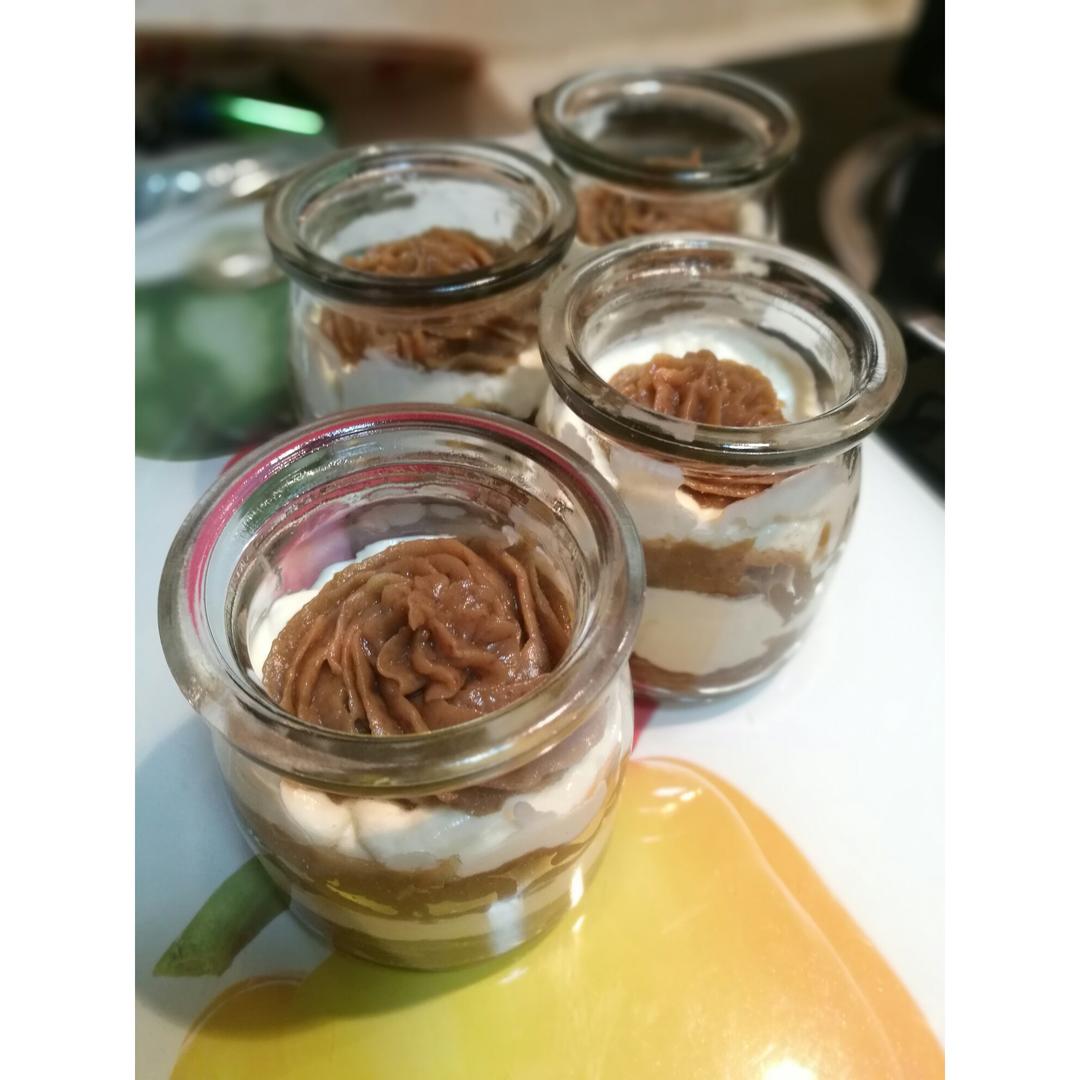 栗子风味马斯卡彭慕斯