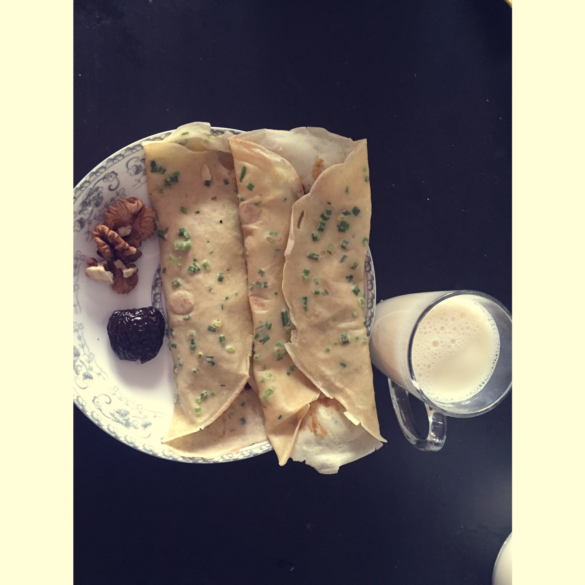 绿豆面煎饼果子