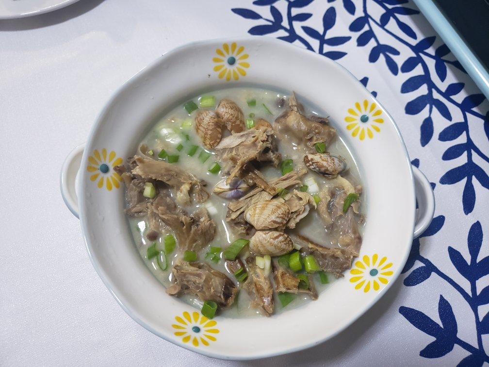 奶白鸭架汤（烤鸭）