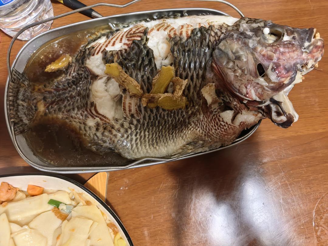 中考必吃菜～（鱼跃龙门）清蒸罗非鱼🐠