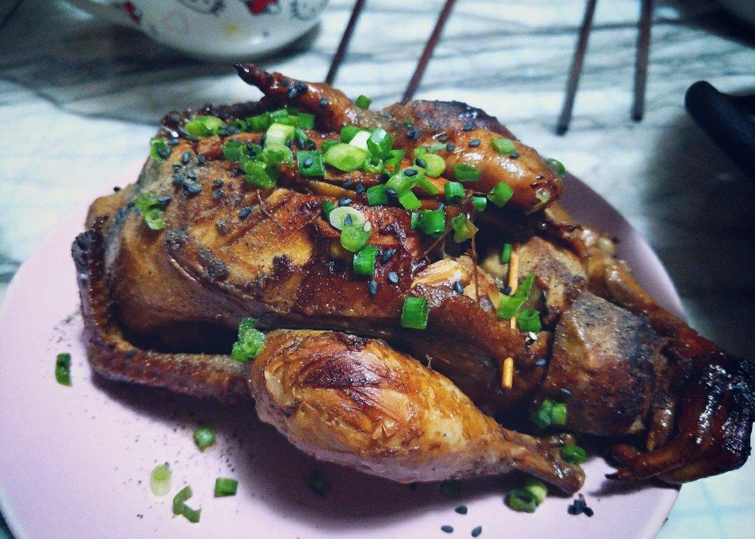 懒人电饭锅烤鸡